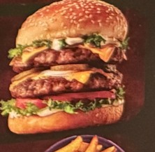TEXSAS KEBAP — double-burger